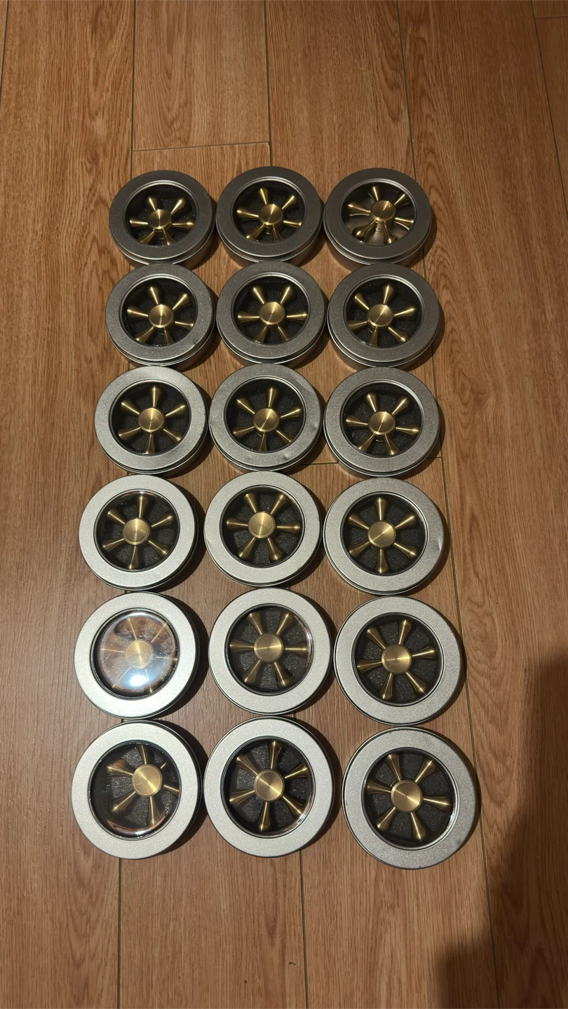 Brass Six-Arm Fidget Spinner (18)