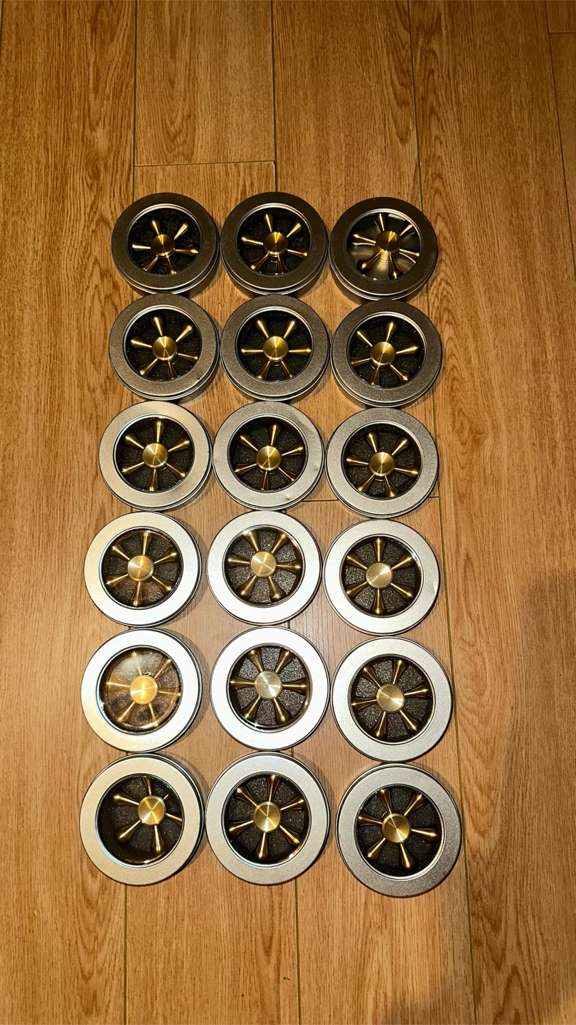 Brass Six-Arm Fidget Spinner (18) - photo 2