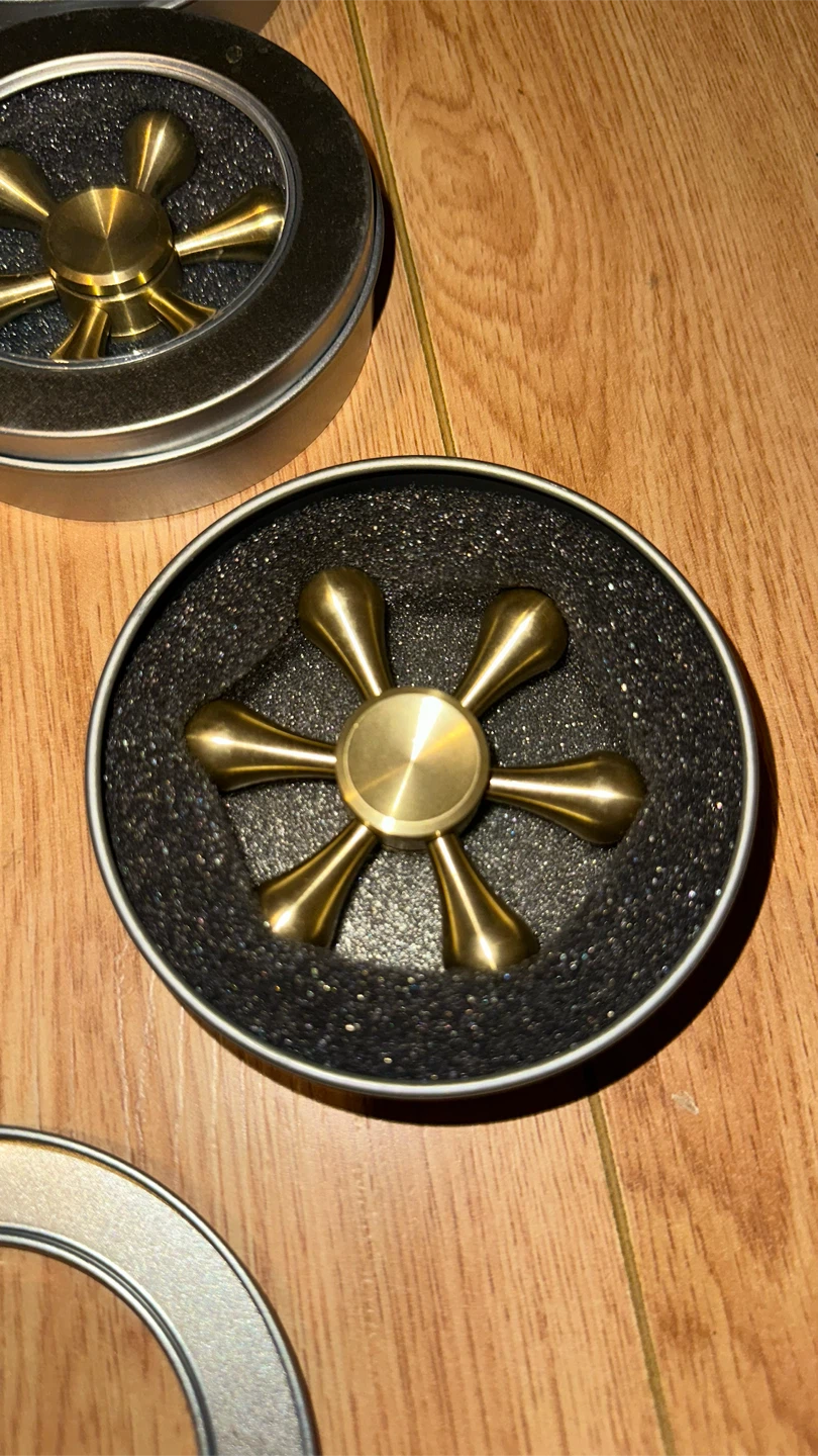 Brass Six-Arm Fidget Spinner (18) - photo 3