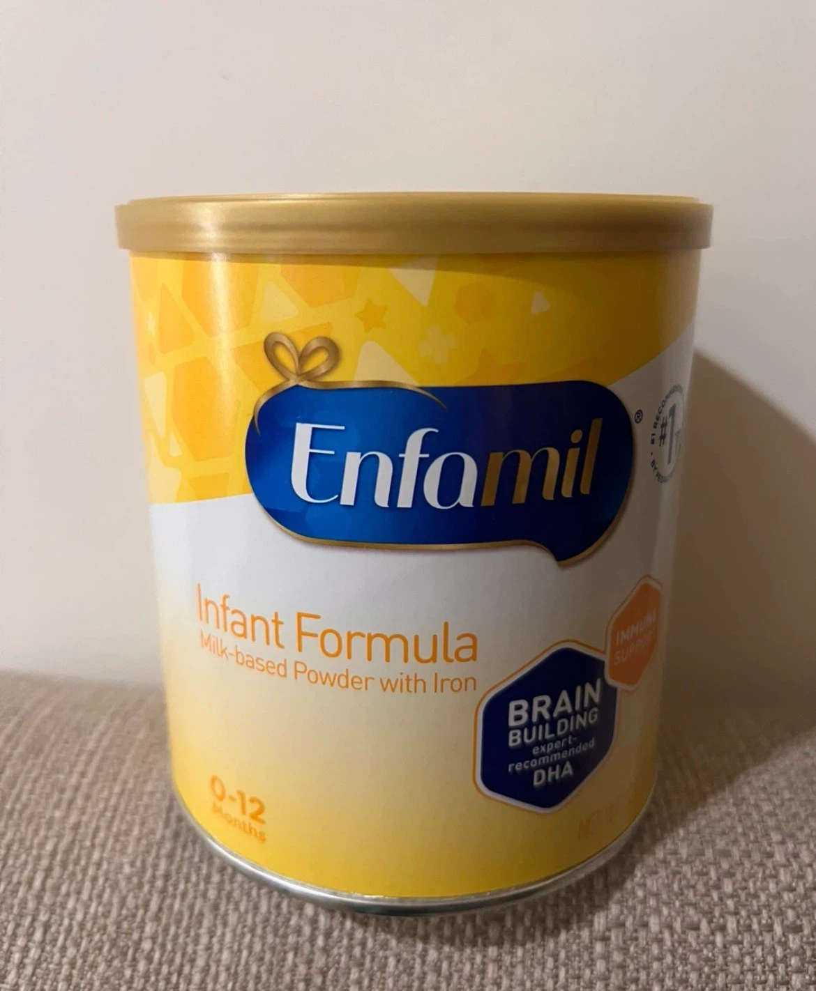 Enfamil Infant Formula Milk-based Powder with Iron 0-12 Months