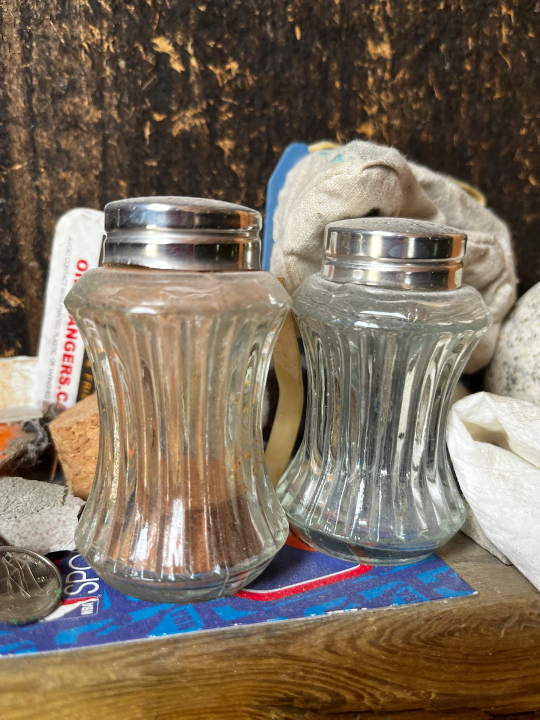 Salt and pepper shakers
