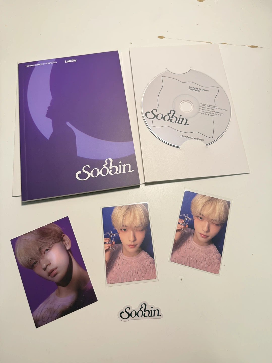 TXT The Name Chapter: Temptation Lullaby Ver - Soobin Ver. - photo 2