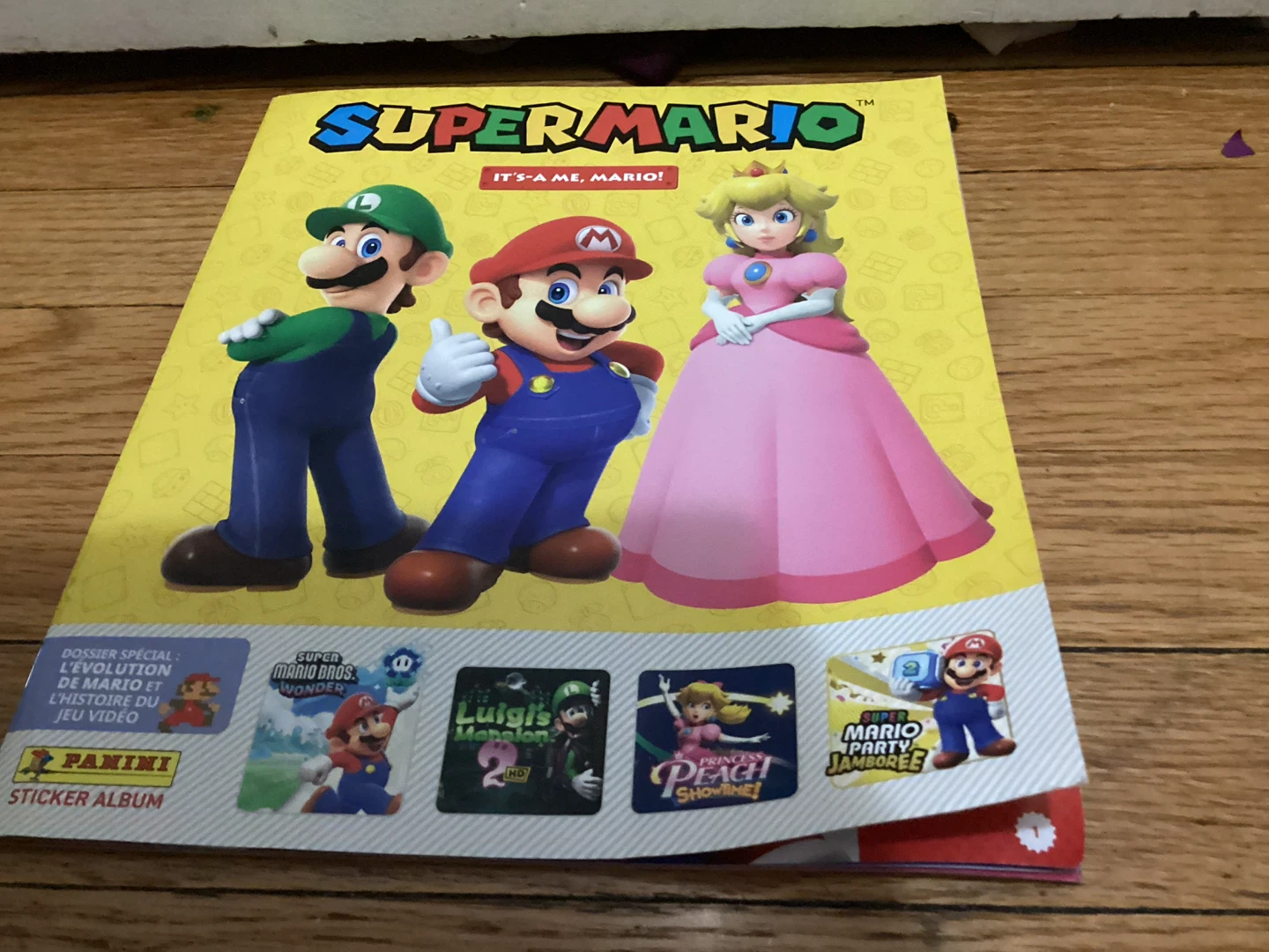 Panini Super Mario Sticker Album