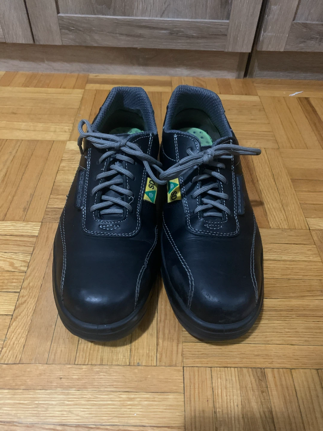 Sidewinder Work Shoes Black Lace Up/SD - photo 2