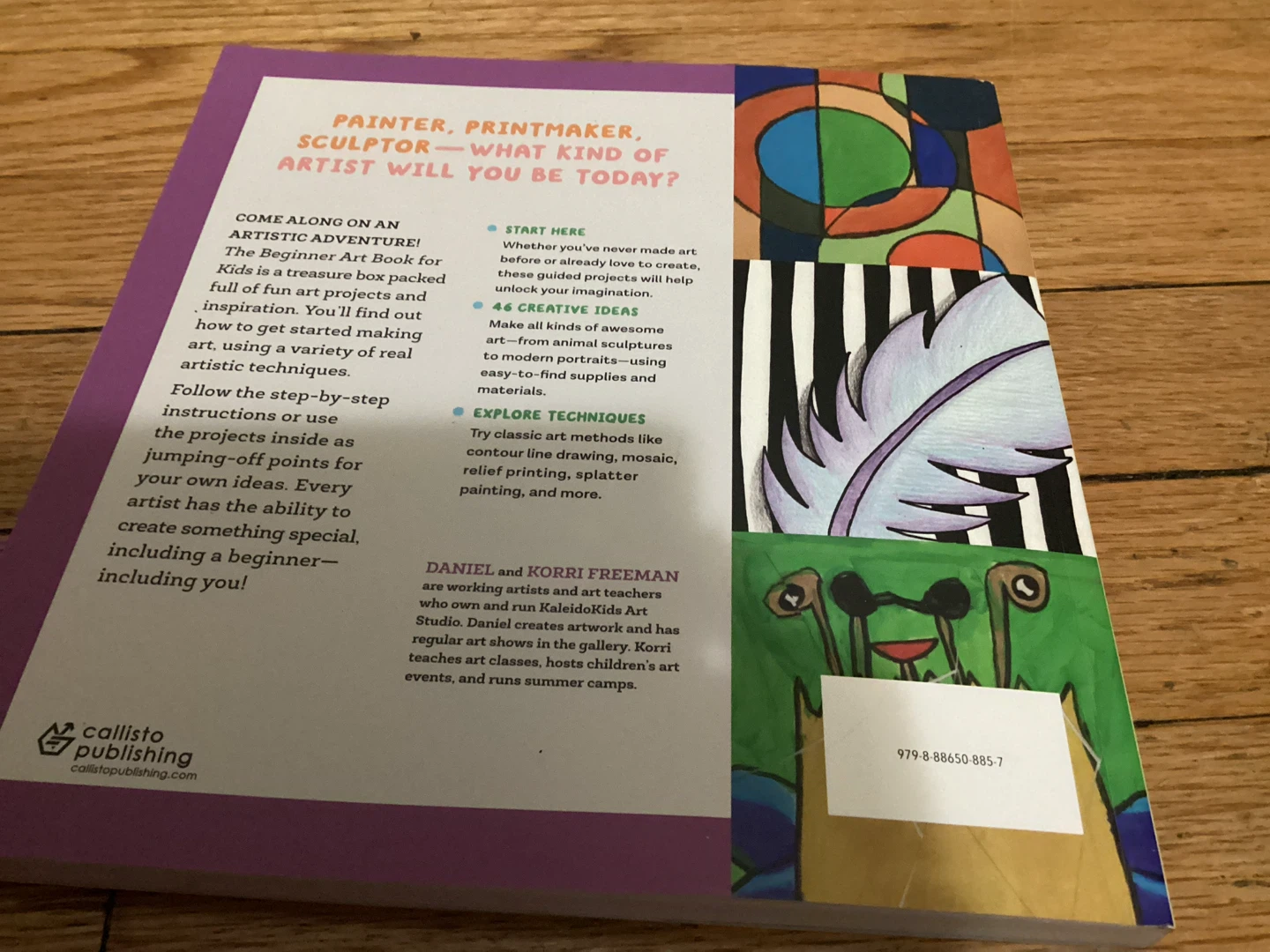 The Beginner Art Book for Kids by Daniel and Korri Freeman - photo 2