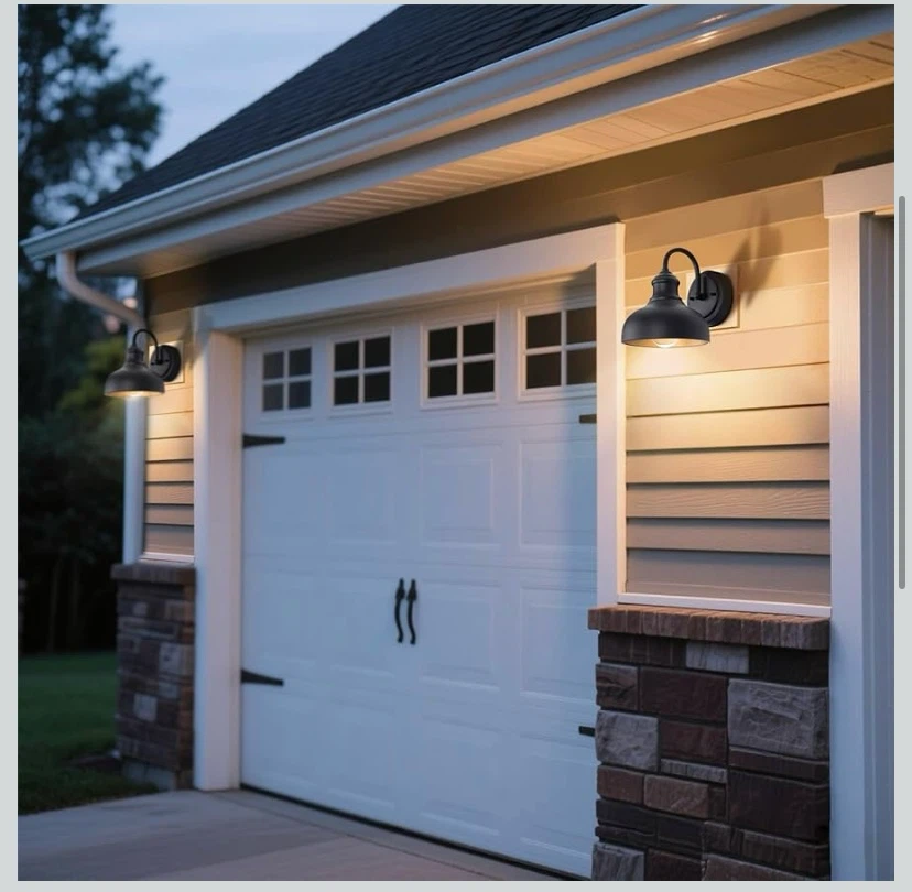 New 2 Pack Outdoor Barn Light Fixtures - photo 2