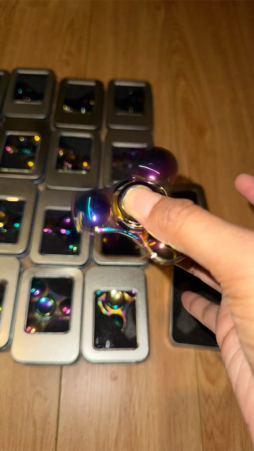 Rainbow Metal Fidget Spinner (18 no.s) - photo 3