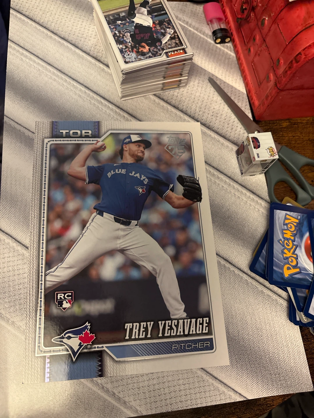 2023 Topps 2023 Trey Yesavage Toronto Blue Jays RC Baseball Card