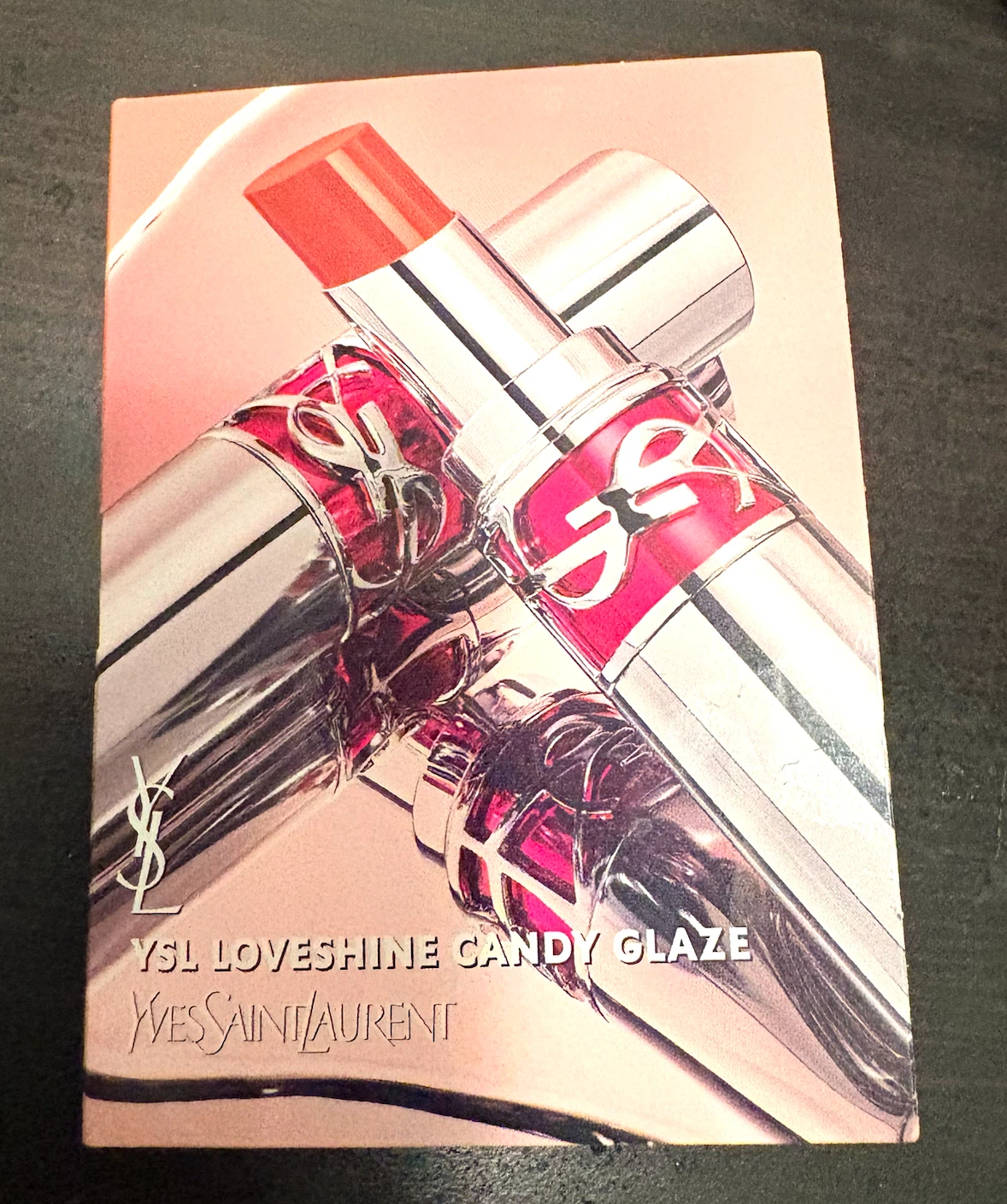Ysl Glossy Shine Lip Gloss Stick Shade 19 (mini)