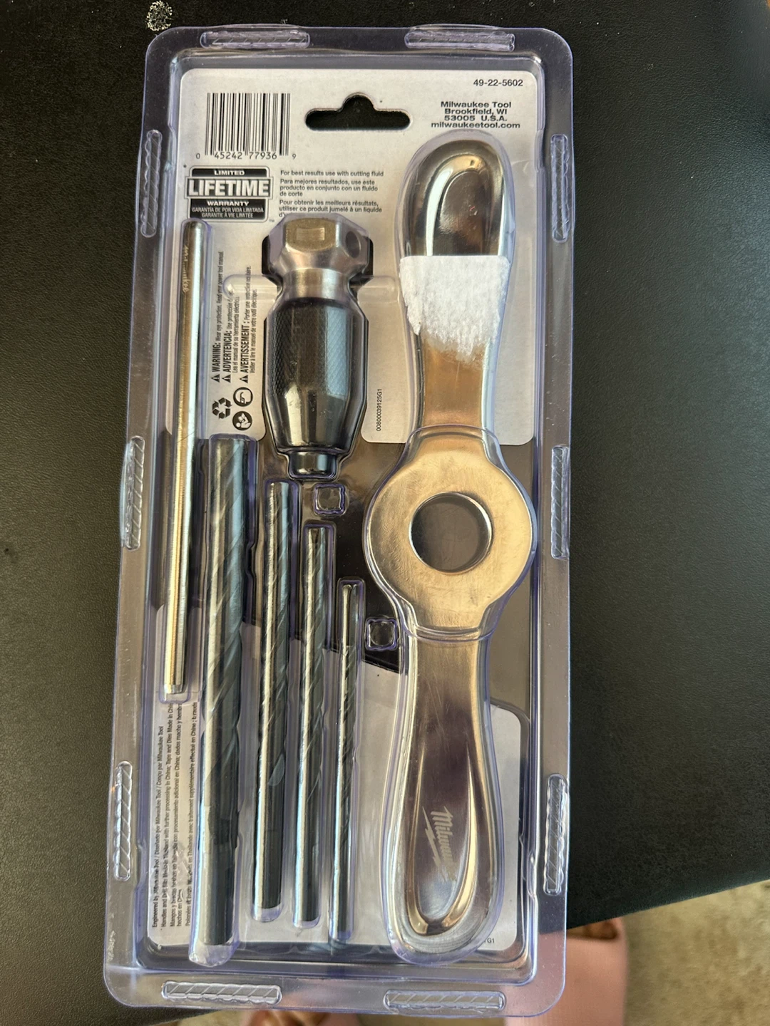 15 PC SAE Tap and Die Set with 2-in-1 Handle firm price - photo 2