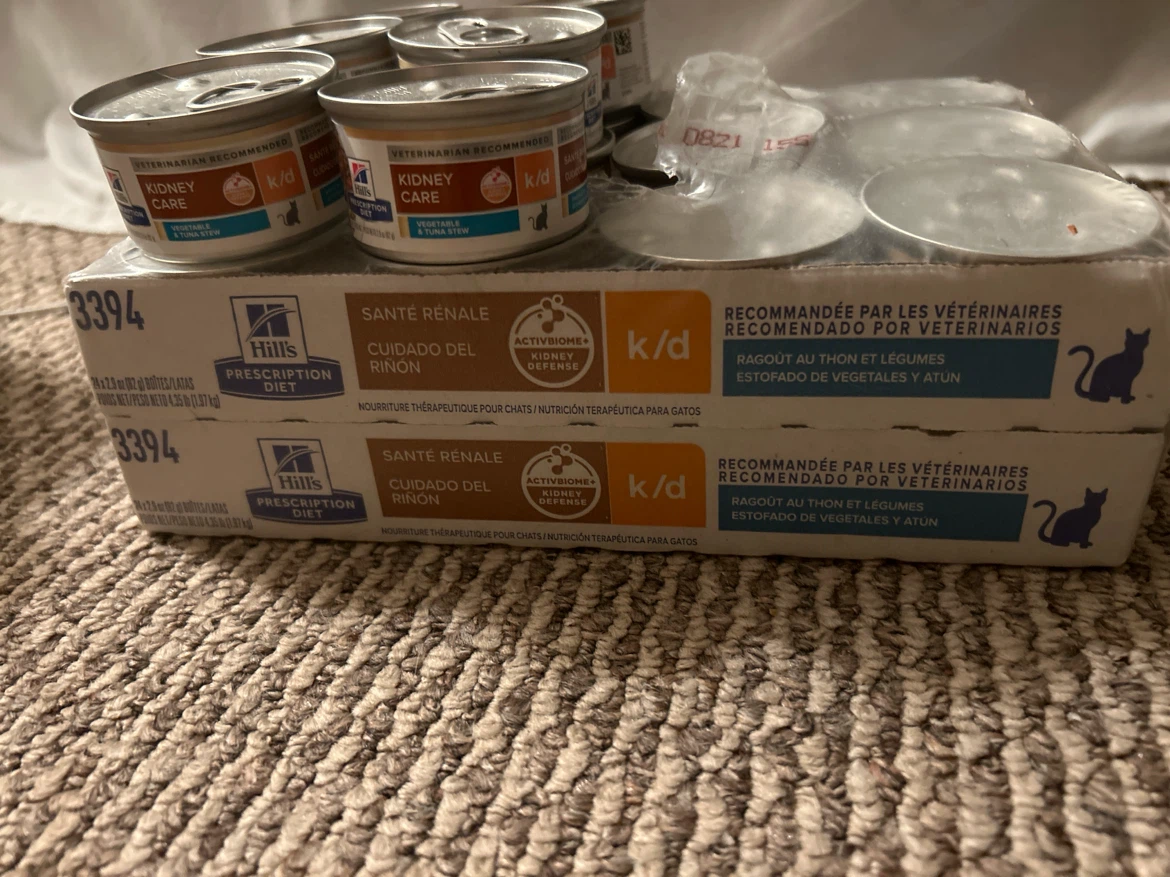 Hills prescription diet kidney care cat food - photo 2