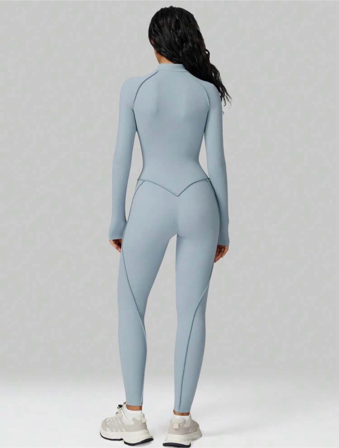 Size S  Yoga Bodysuit - Light Blue - photo 3