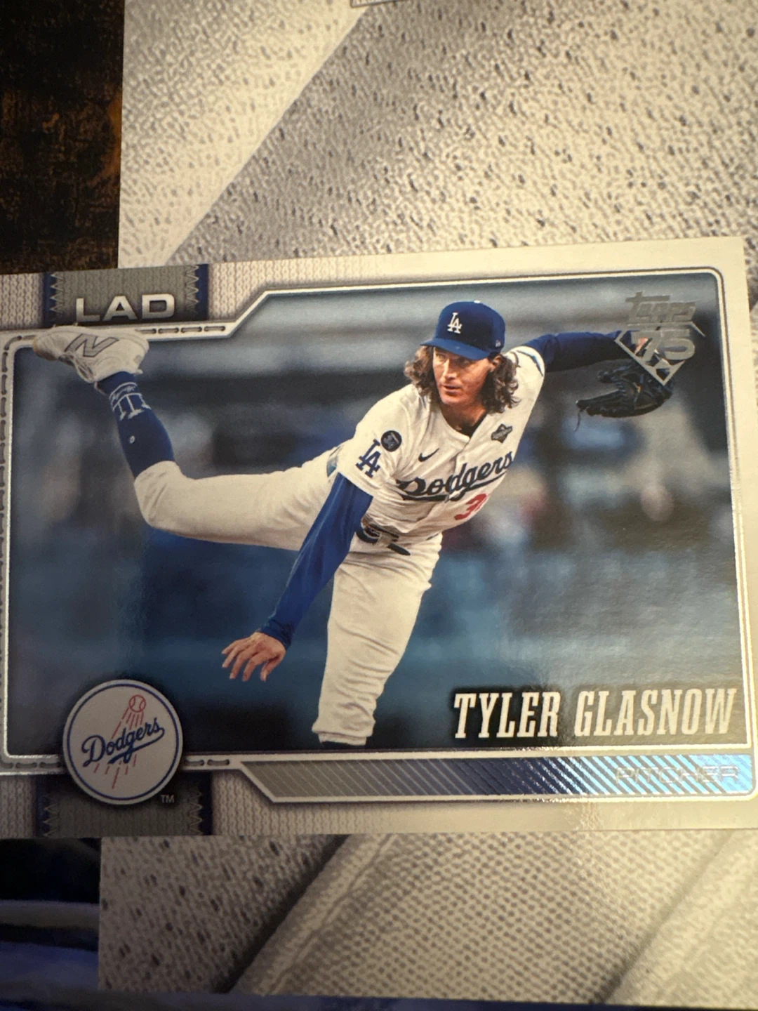 Topps Tyler Glasnow Baseball Card
