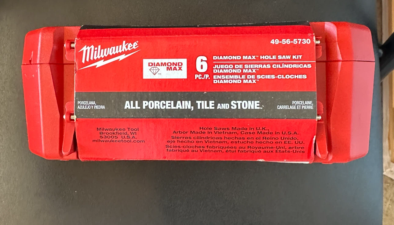 Milwaukee Diamond Max Hole Saw Kit 6 Pc. - photo 3