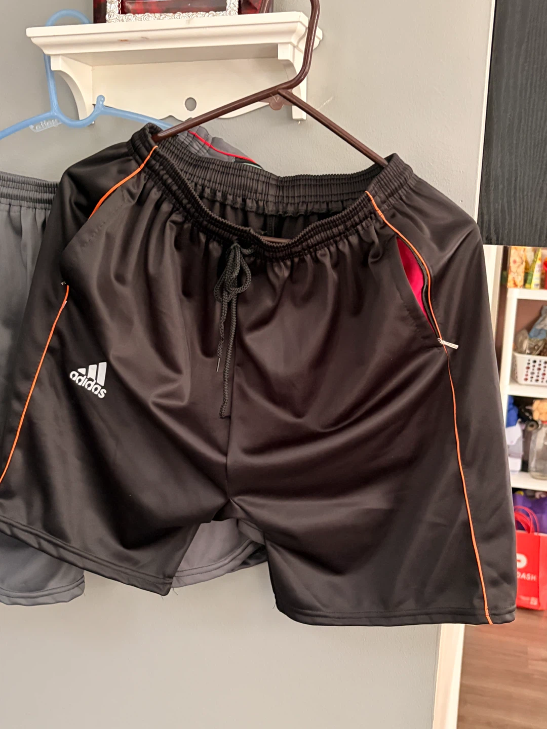 3 Pairs Unisex Athletic Shorts Assorted Colors Large Size - photo 2