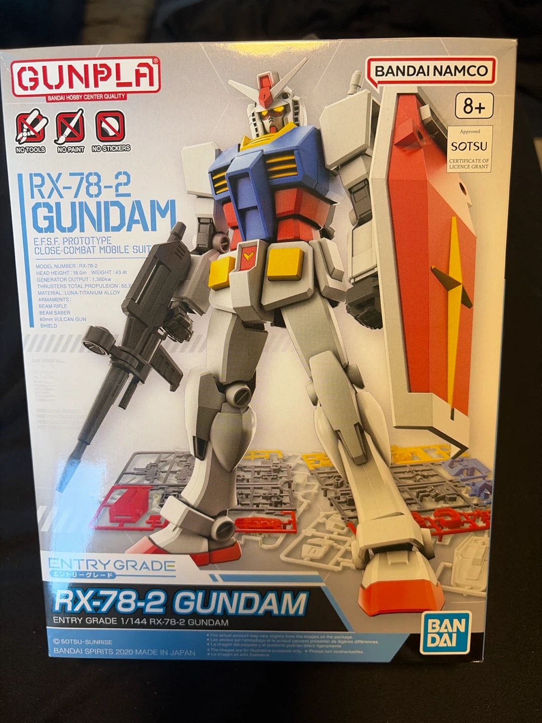 Bandai Entry Grade RX-78-2 Gundam Model Kit
