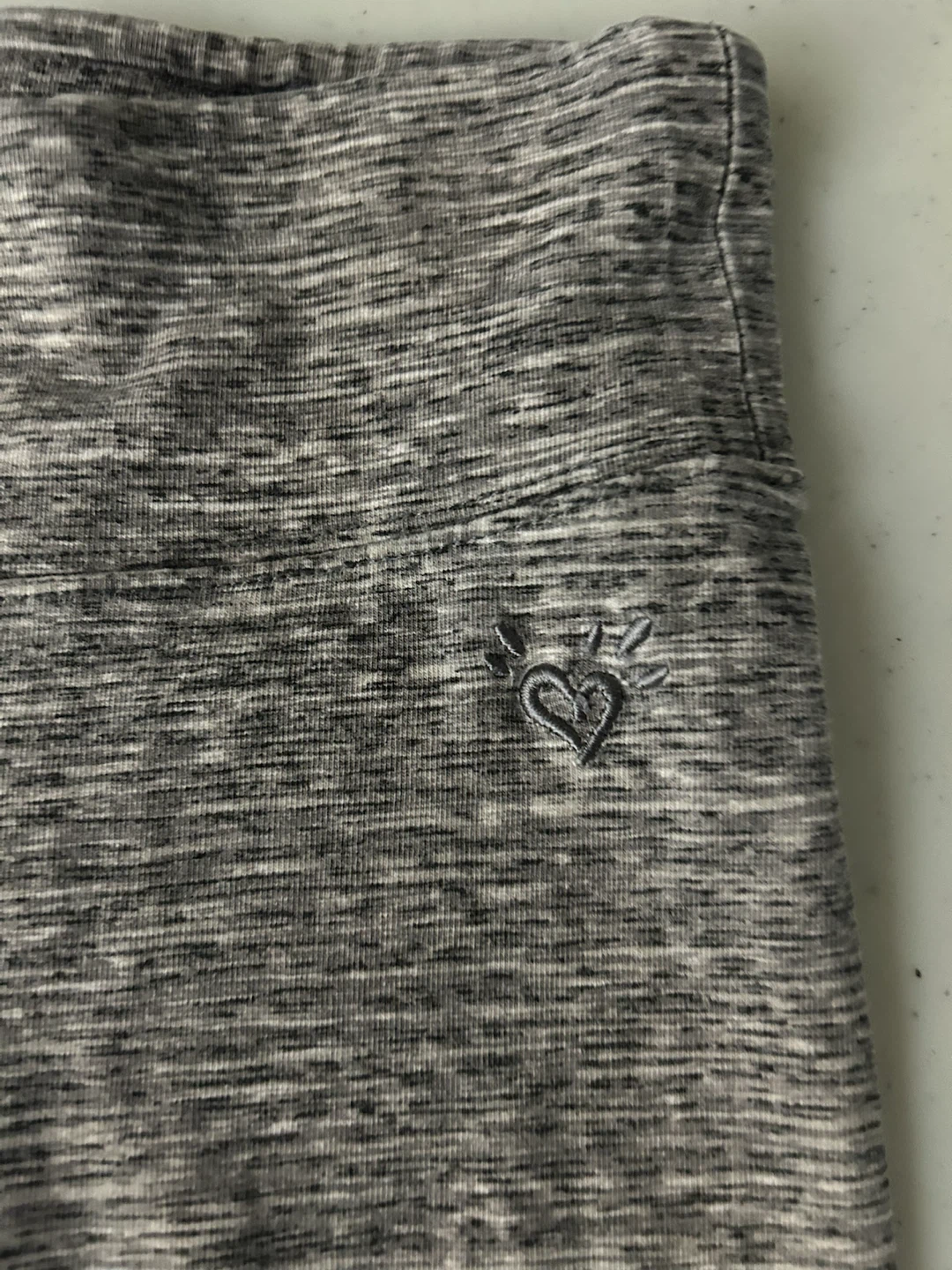 Justice Girls Grey Leggings Size 10 - photo 5