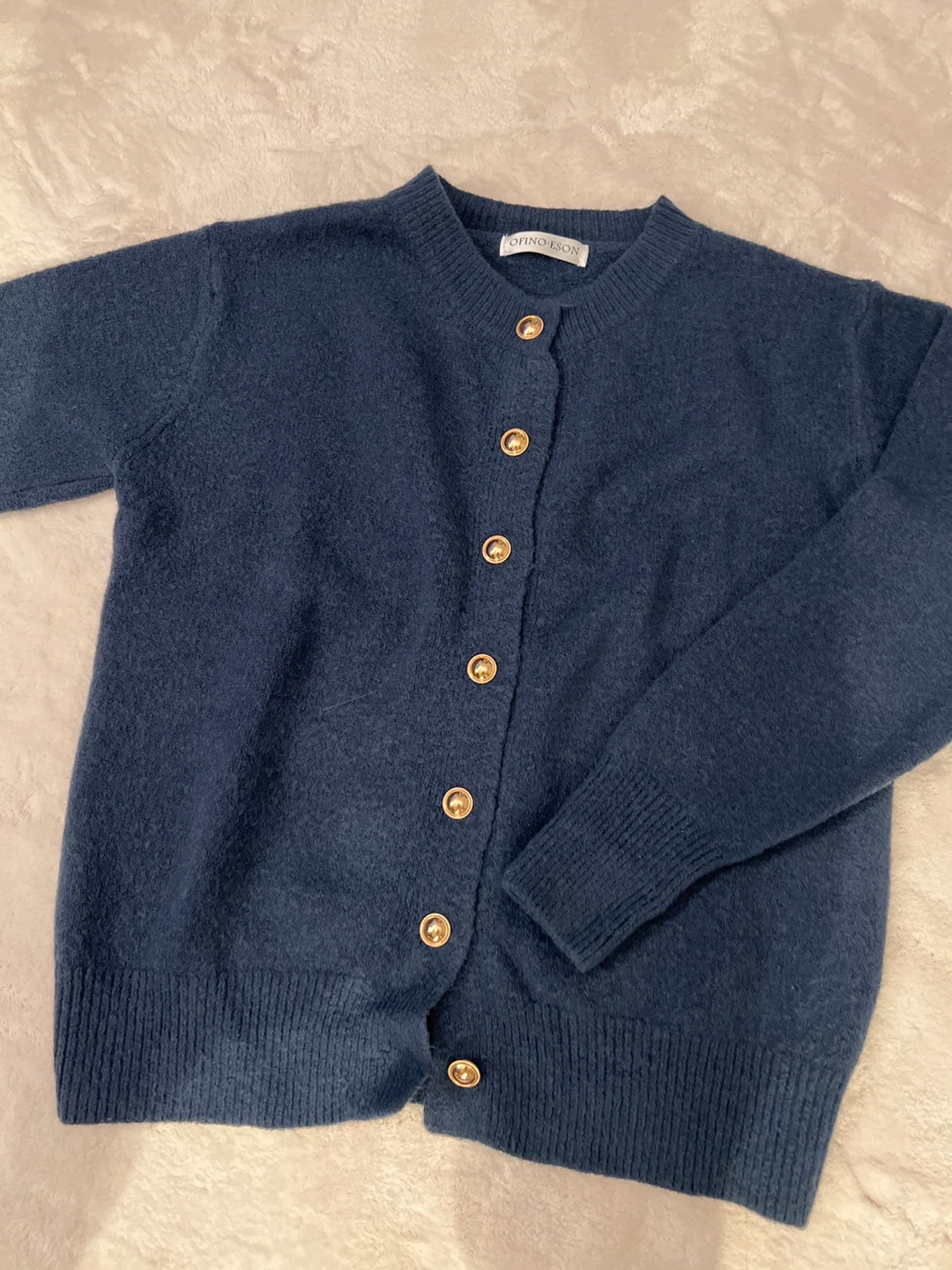 Navy Cardigan