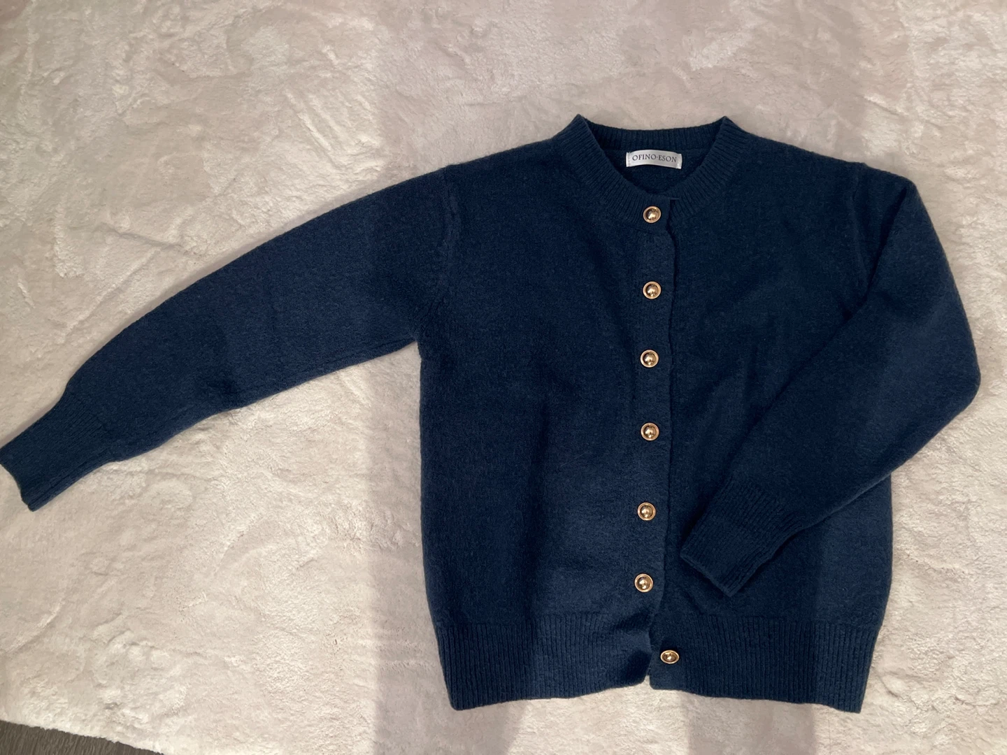 Navy Cardigan - photo 2