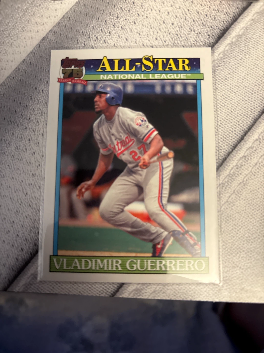 Topps 75th Anniversary All-Star Vladimir Guerrero Baseball Card