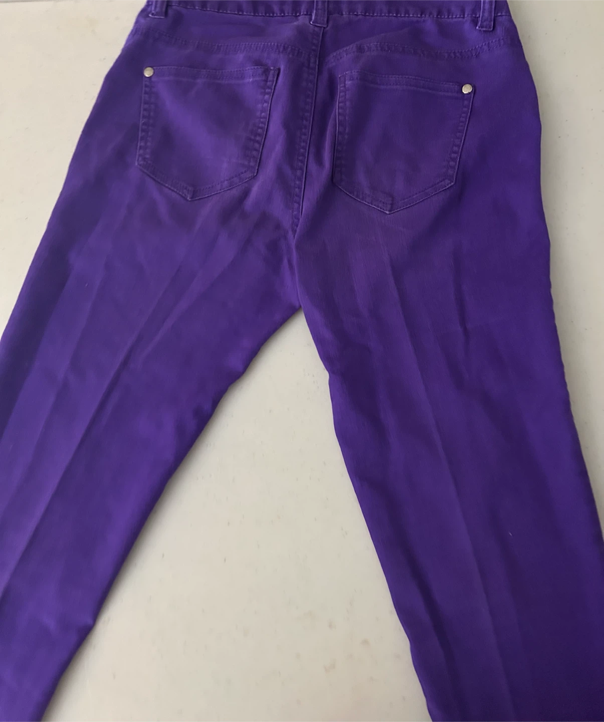 Material Girl Purple Jeans Woman’s size 7