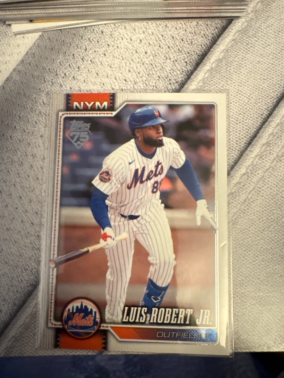 Topps 75th Anniversary Luis Robert Jr. Baseball Card