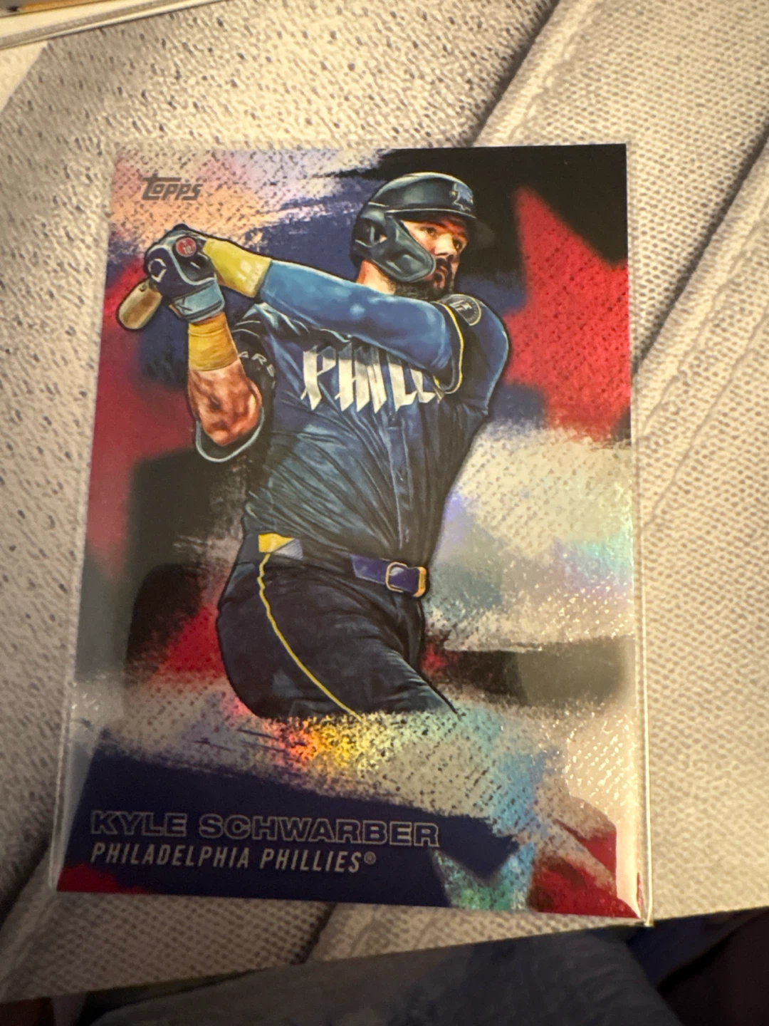 Topps Kyle Schwarber Philadelphia Phillies Baseball Card