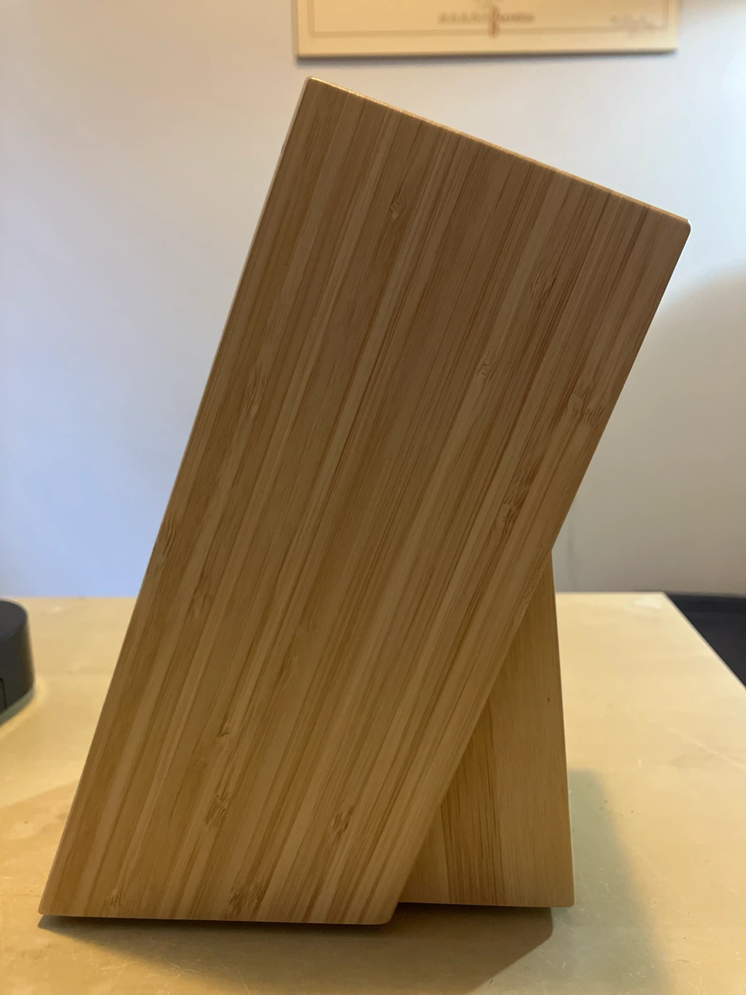 Bamboo Knife Block Holder - photo 2