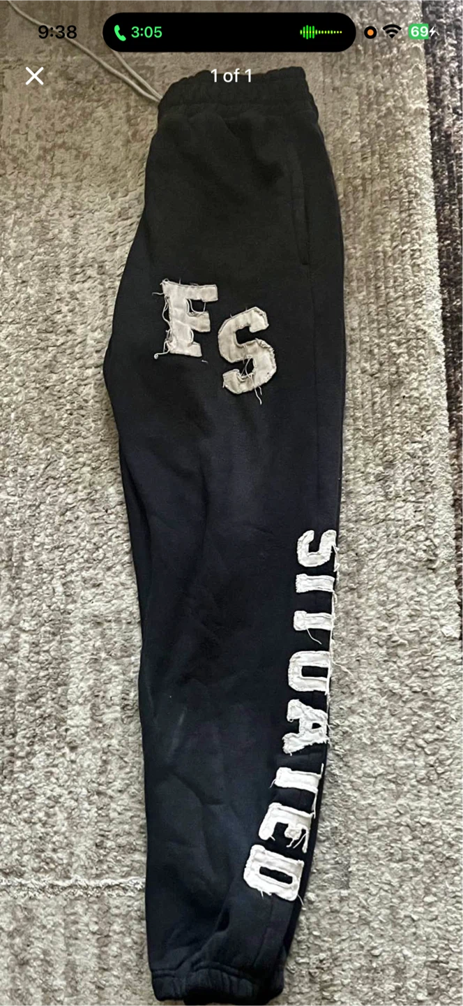 Black FS "Situated" Sweatpants