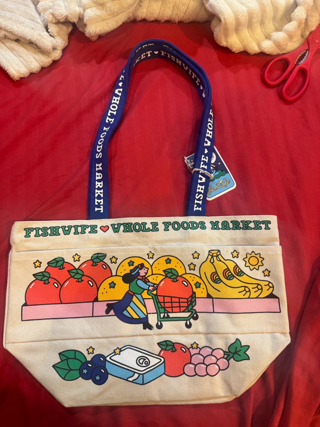Fishwife x Whole Foods Market Tote Bag