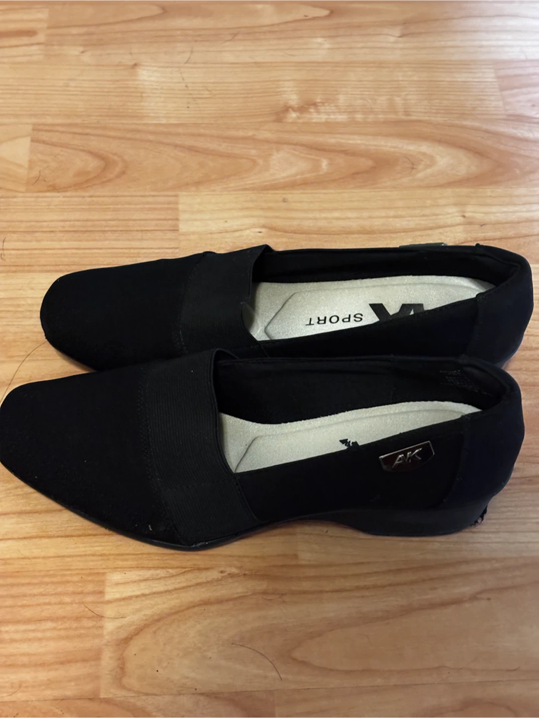 Anne Klein AK Sport Black Slip-On Shoes