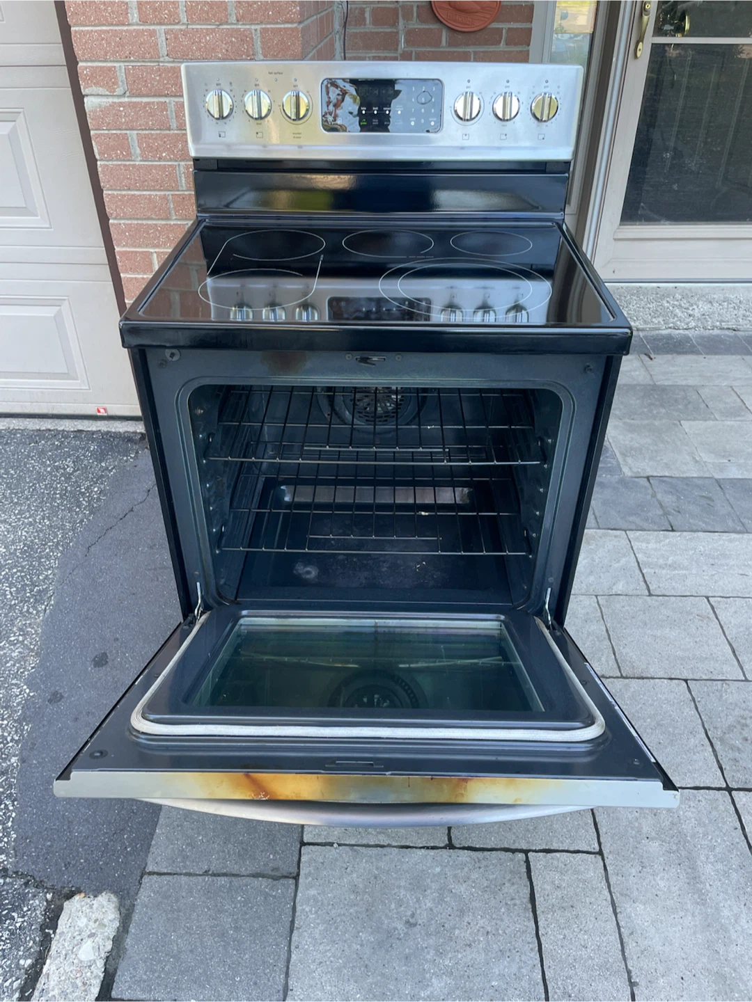Stove oven 30” & delivery (As it’s- read description) - photo 2