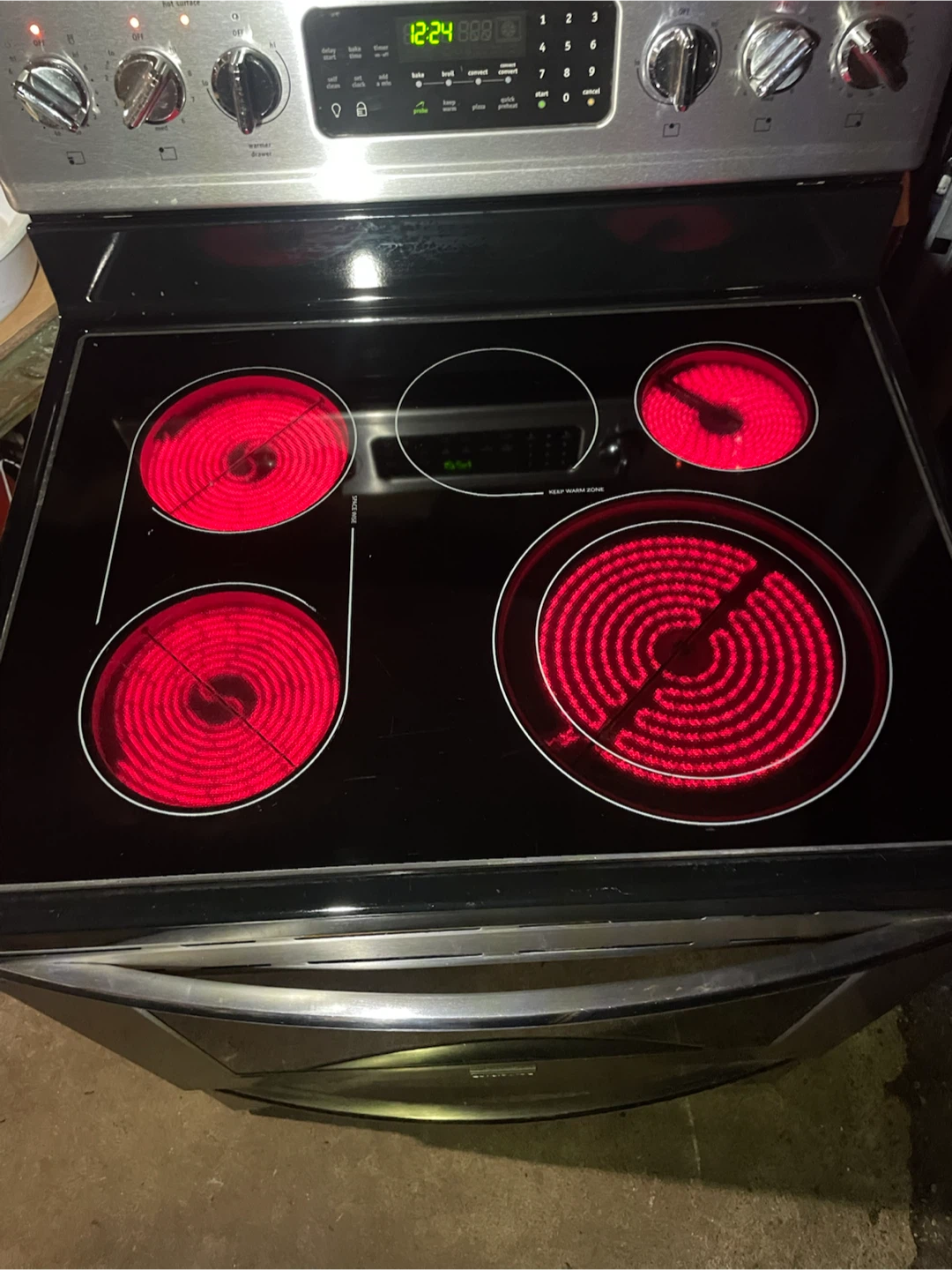 Stove oven 30” & delivery (As it’s- read description) - photo 4