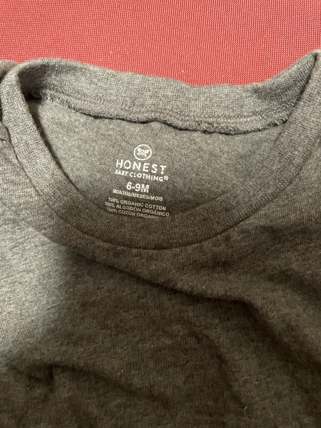 Honest Baby Clothing Gray Organic Cotton T-Shirt - photo 2