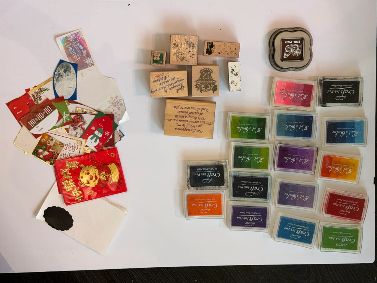 Craft Bundle 1 - Craft Ink Pads and Rubber Stamps Set - photo 2