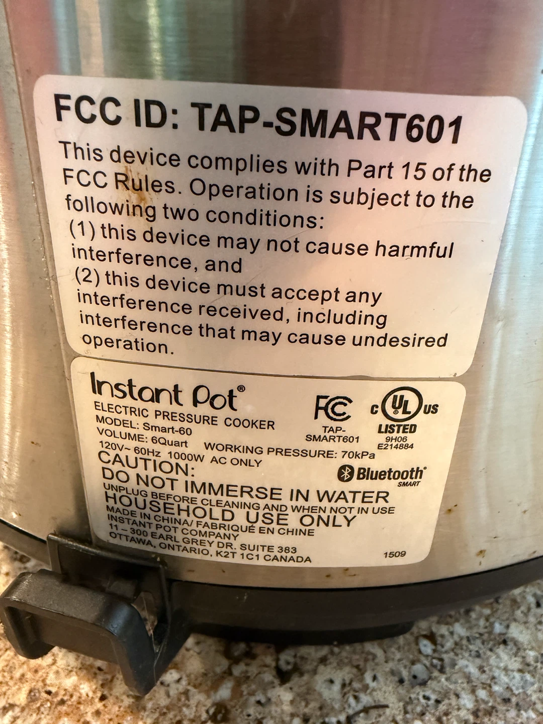 Instant Pot Smart 6 Quart Electric Pressure Cooker - photo 4
