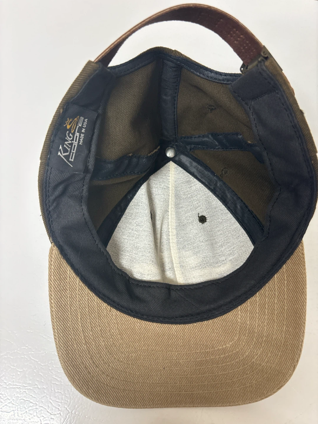 King Cobra Golf Corduroy Strapback Hat - photo 3