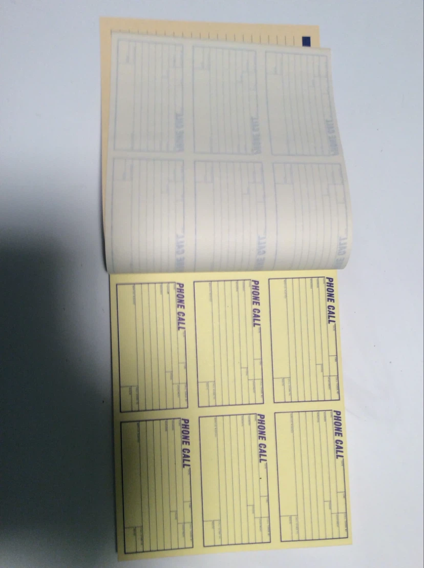 NEBS Duplicate Phone Call Control Book - photo 3