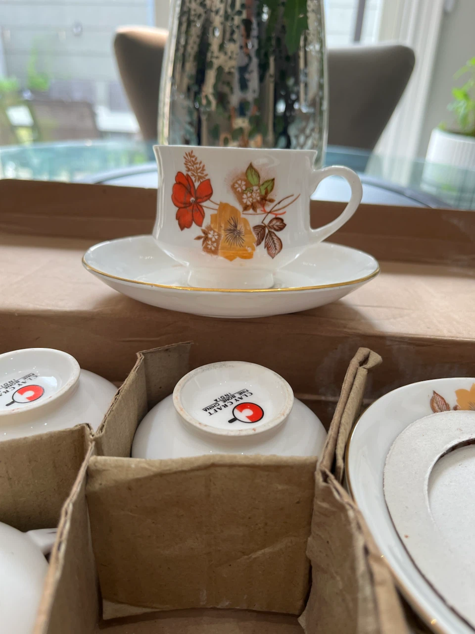 Set of 6 Vintage Teacups and Saucers - photo 2
