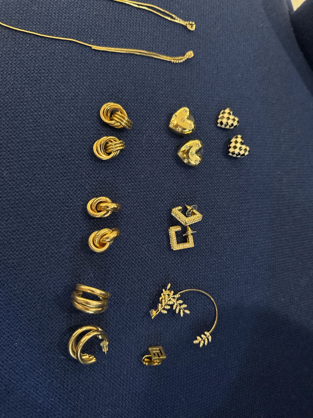 Gold-tone Earring Set - photo 2