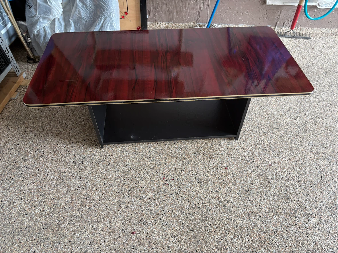 Coffee Table with Storage Shelf