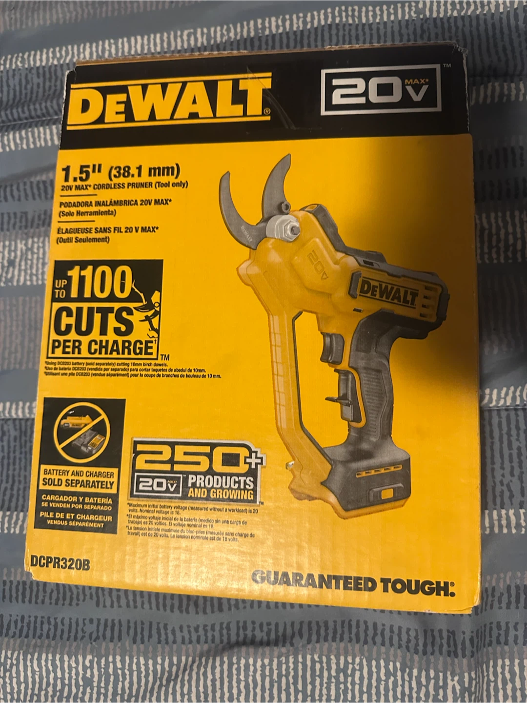 DEWALT 20V MAX Cordless Pruner 1.5" (Tool Only)