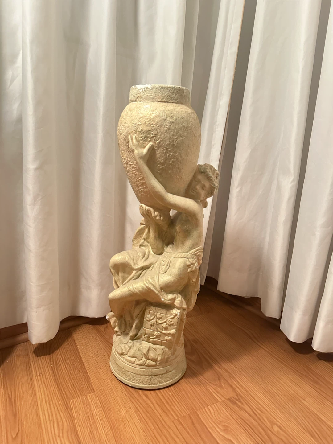 Decorative Urn Pedestal Statue