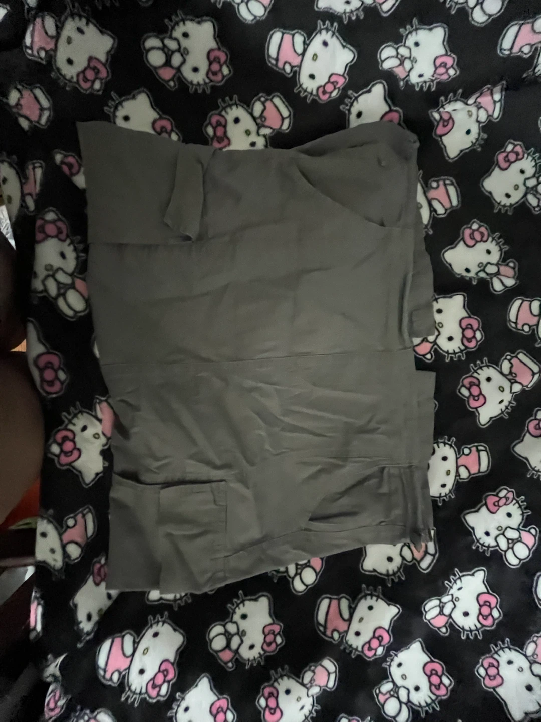 Grey Cargo skirt - photo 2