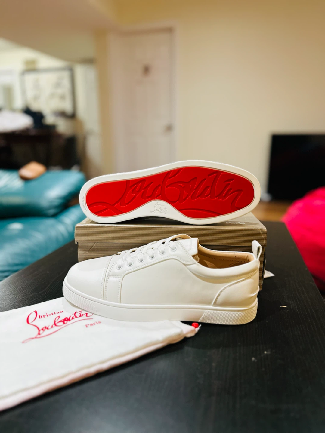 Christian Louboutin White Sneakers