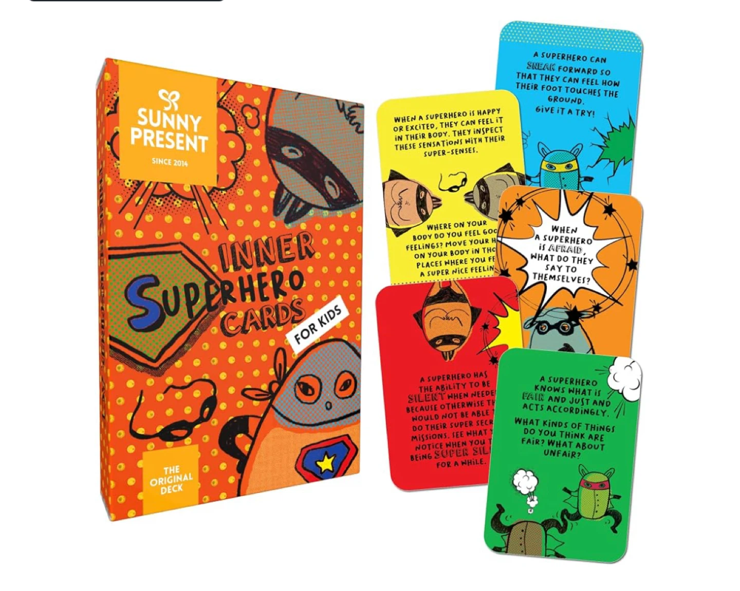 Sunny Present Inner Superhero Cards for Kids