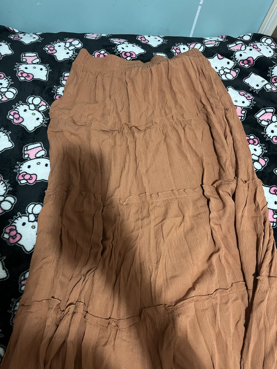 Tiered Maxi Skirt