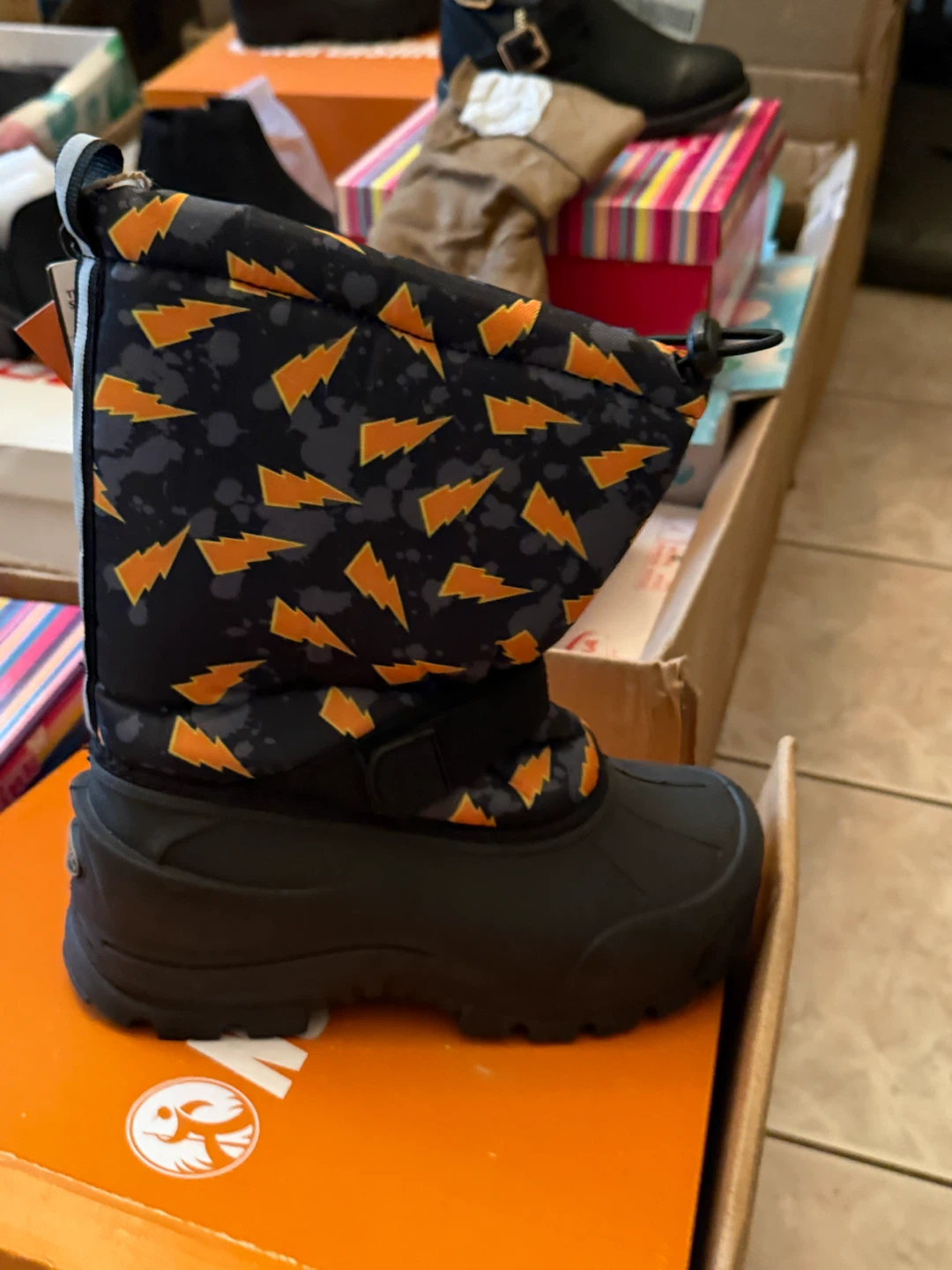 Botas, zapato de niño niña para invierno escolares., zapatillas - photo 5