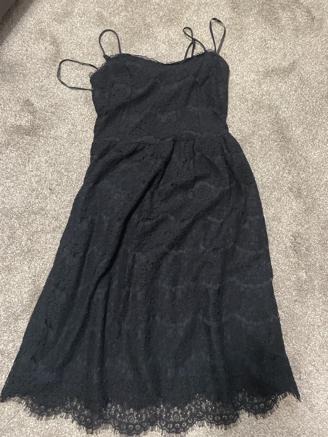 Perfect condition Black Lace Dress