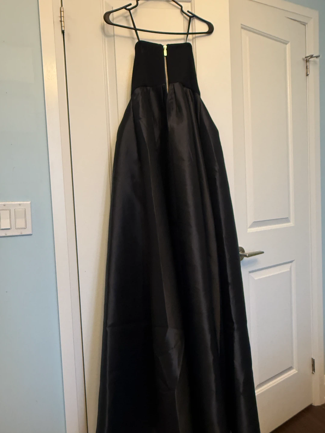Black Strapless High-Low Gown - photo 2